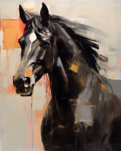 Realistic Horse Portrait