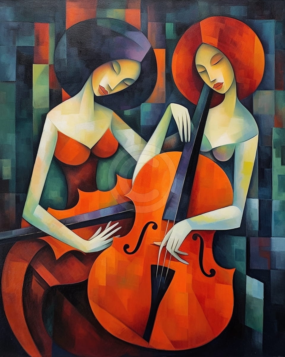 Girls playing music