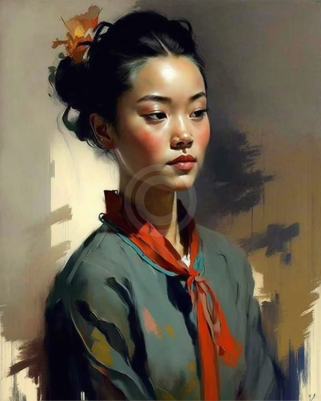 Asian Woman Portrait