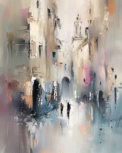 Strada Stretta con Figure