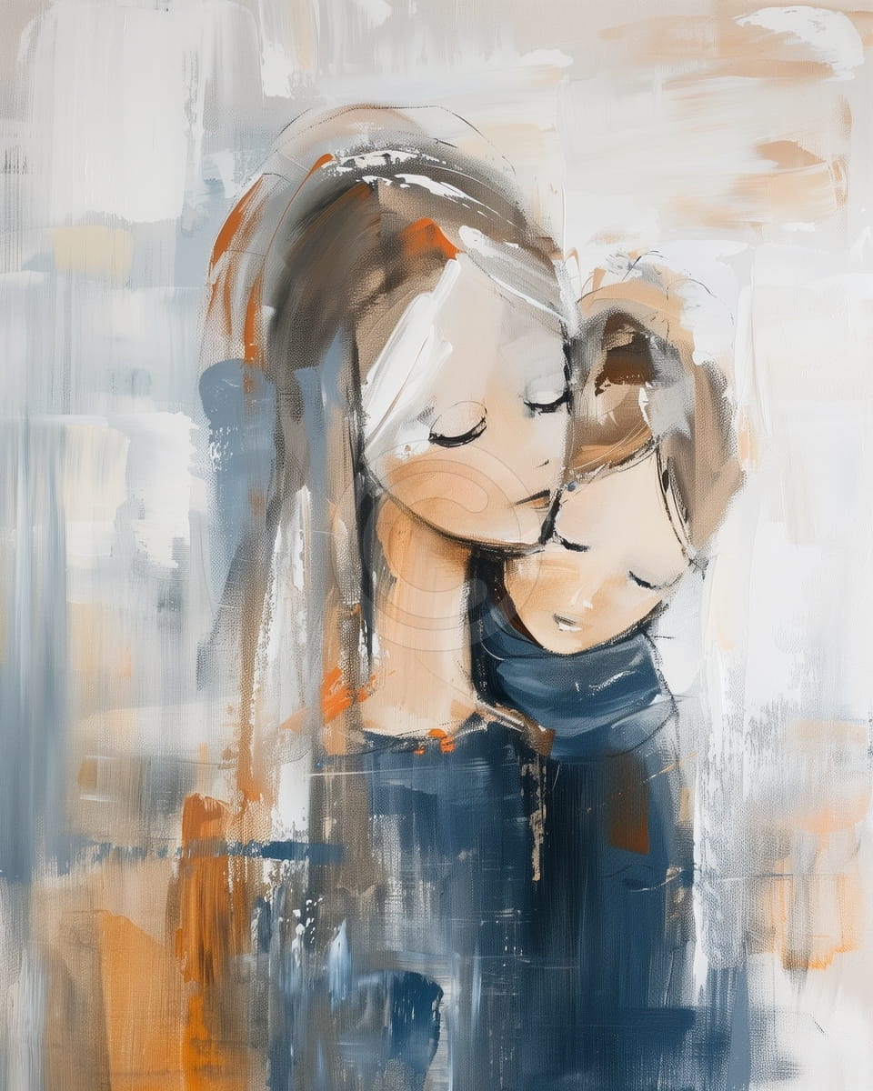 Abrazo de Madre e Hijo