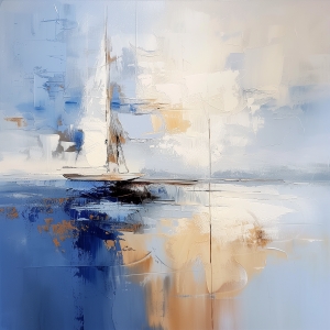 Sailboat on a Calm Sea