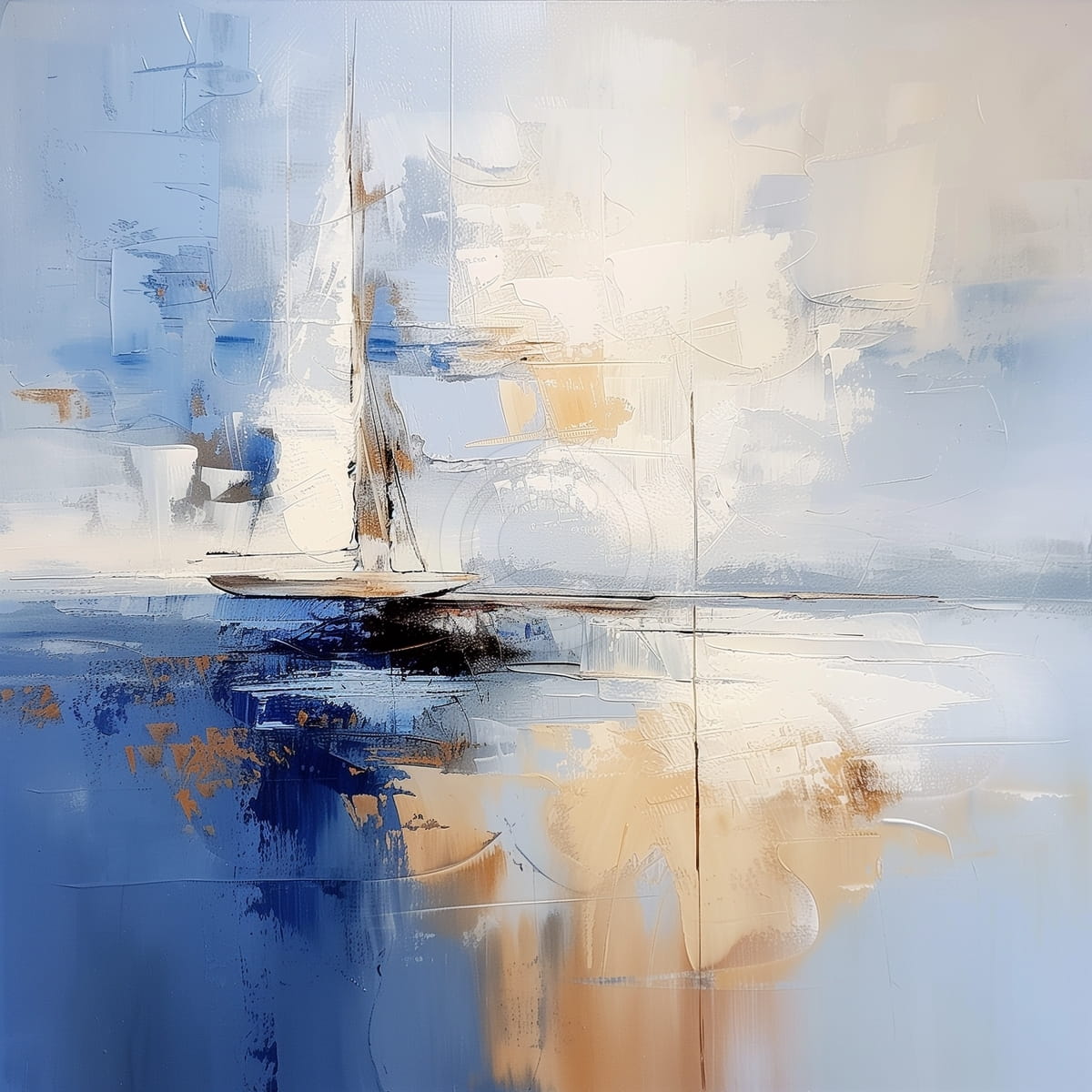 Sailboat on a Calm Sea