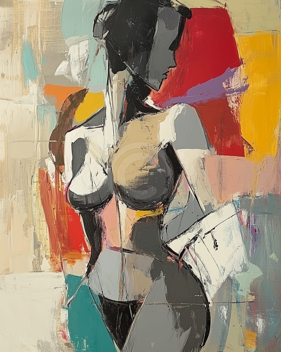 Abstract Female Figure