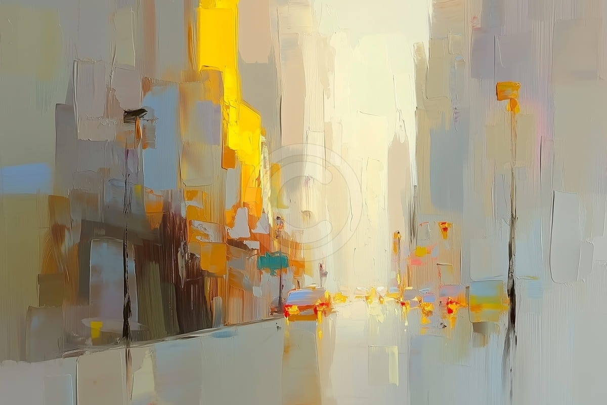 Luz en la Calle de la Ciudad