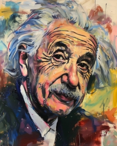 Ritratto di Albert Einstein