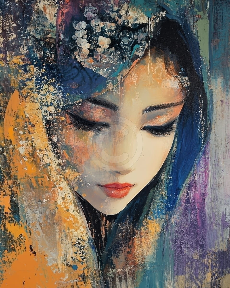 A Portrait in Abstract Hues