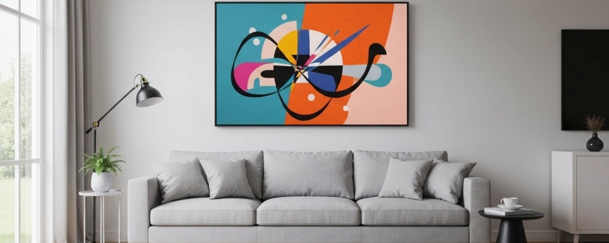 The Art of Living Large: A Complete Guide to Selecting Statement Paintings for Your Living Room