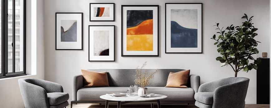 Moderne Kunstgemälde für das Wohnzimmer: Ein umfassender Leitfaden zum zeitgenössischen Ausdruck